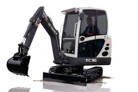 2014 terex tc16 mini hydraulic excavator|terex tc16 depth chart.